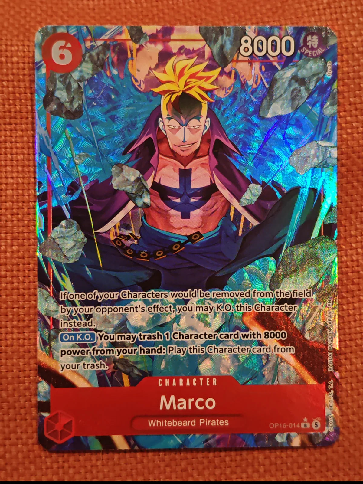 Marco (Alternate Art) OP16-014 (The Time of Battle)