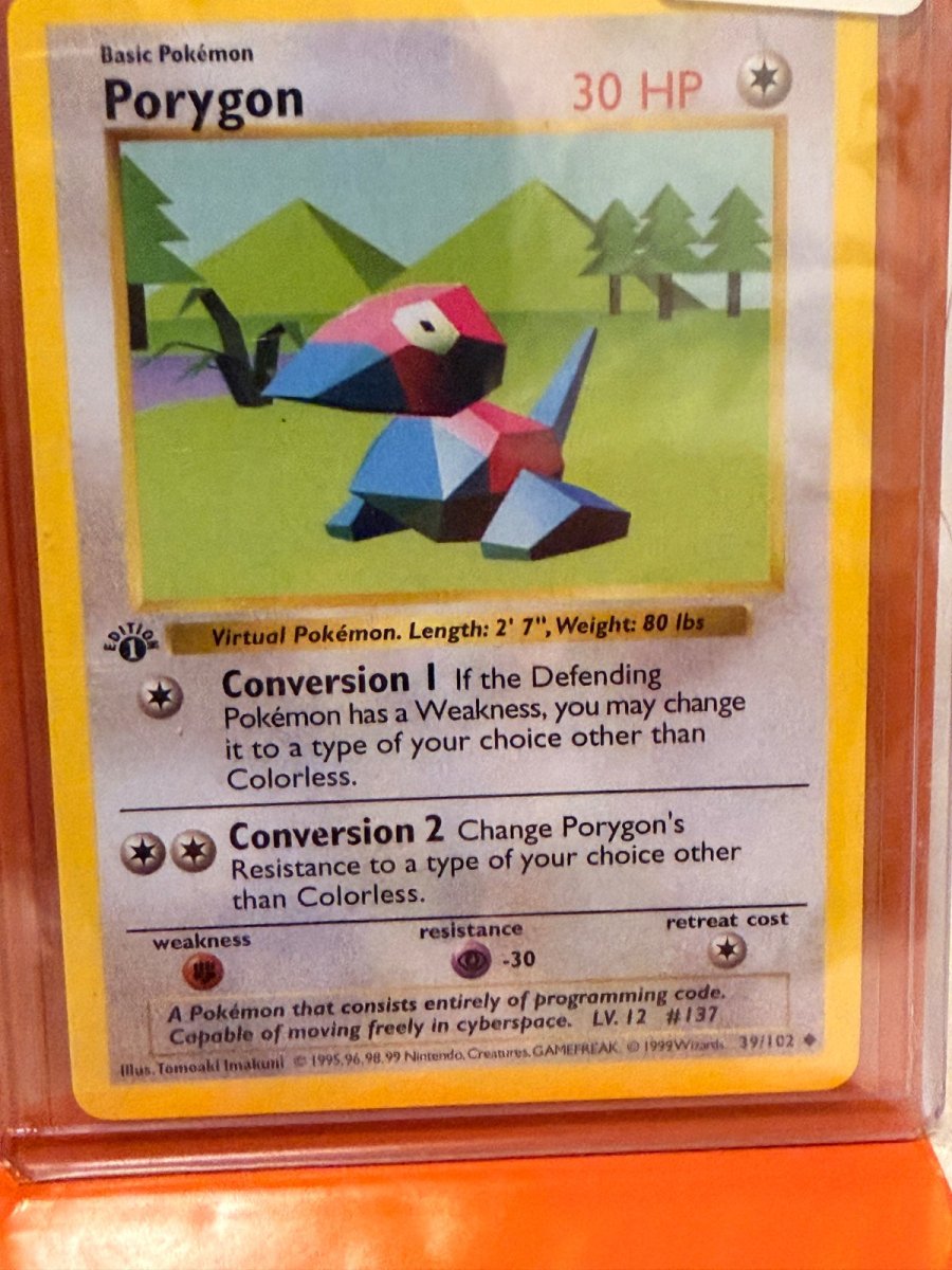 Porygon 39 · 1st Edition (Base Set (1st Edition & Shadowless))