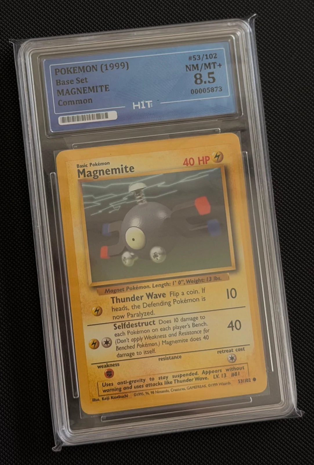 Magnemite 53 (Base Set (Unlimited)) - HIT 8.5