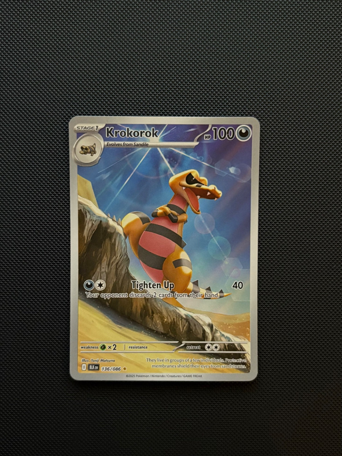 Krokorok 136/086 (Black Bolt)