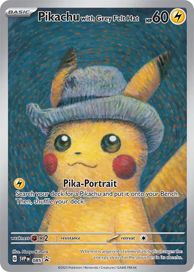 Pokemon X Van Gogh Museum Pikachu/GFH 2-Card Pack Sealed (PSA 10 GEM MT)