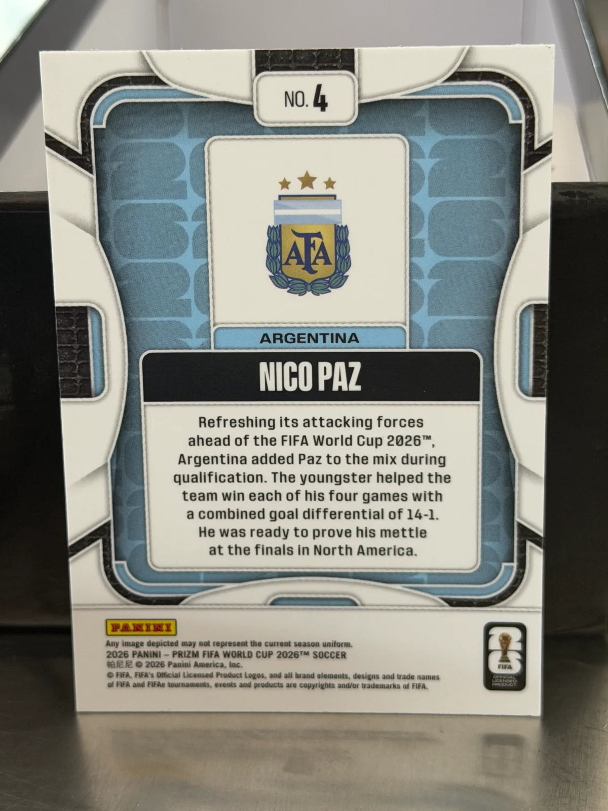 Nico Paz Prizm #4