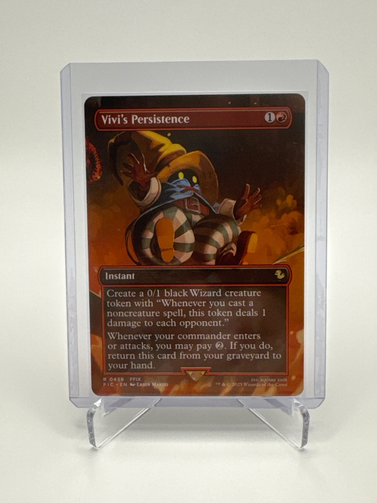 Vivi's Persistence (Borderless) 458 · Normal (Commander: FINAL FANTASY)