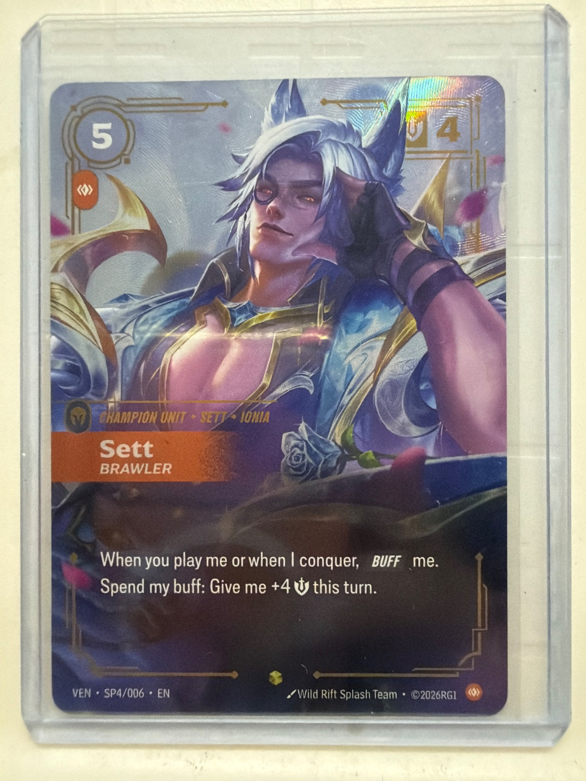 Sett, Brawler SP4/006 (Vendetta)