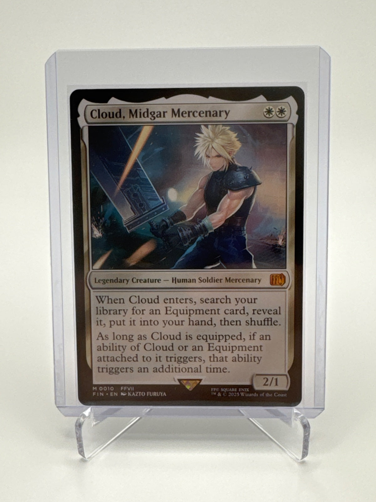 Cloud, Midgar Mercenary 10 · Normal (Universes Beyond: FINAL FANTASY)
