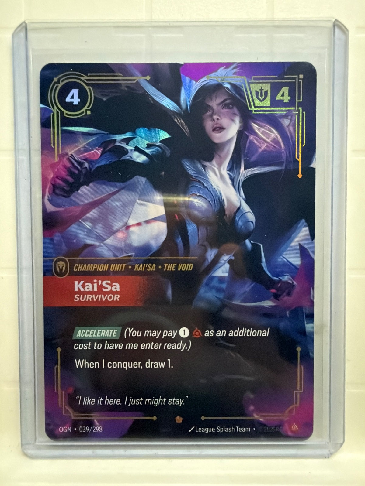 Kai'Sa - Survivor 039/298 (Origins)