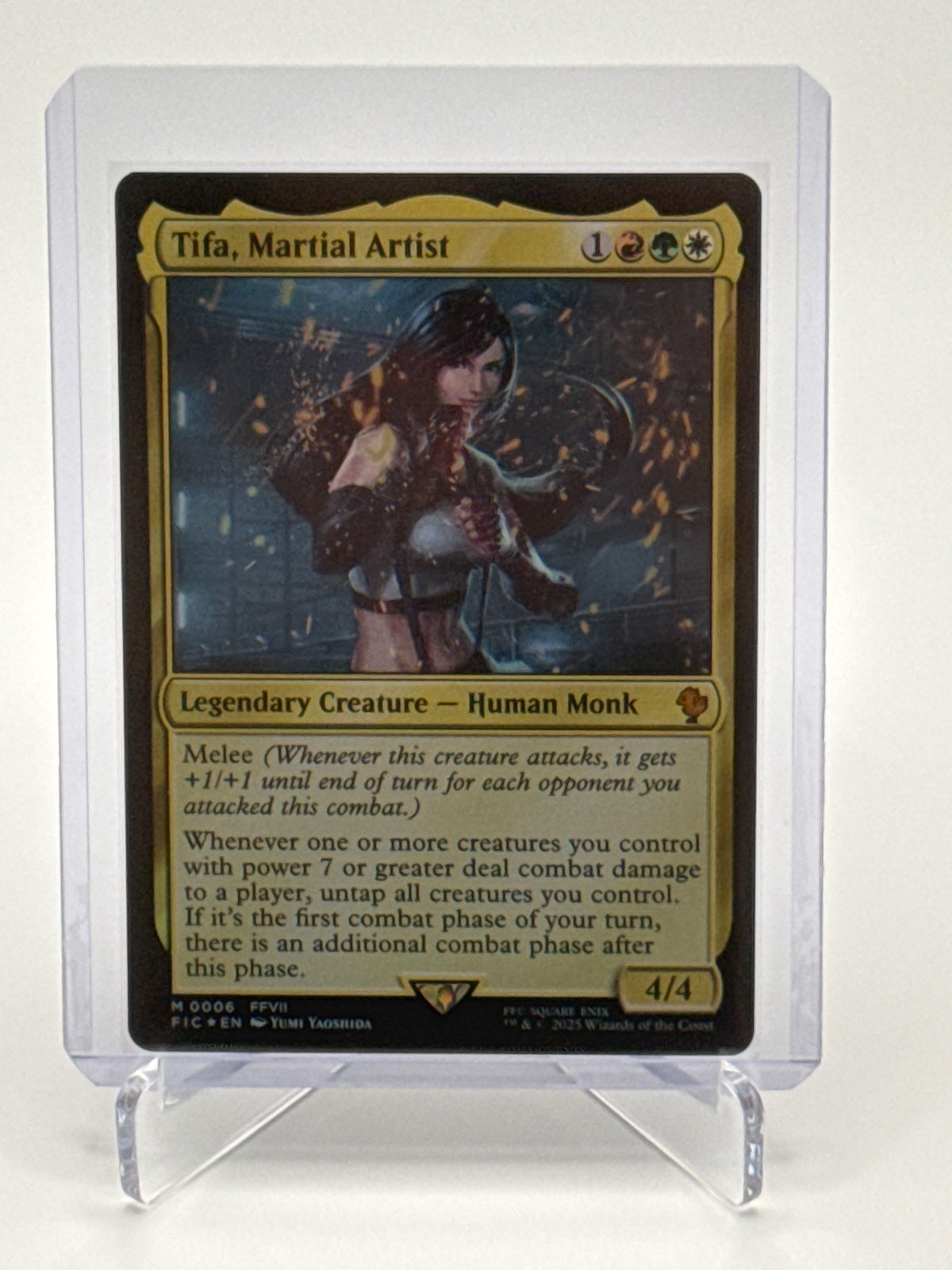 Tifa, Martial Artist 6 · Foil (Commander: FINAL FANTASY)