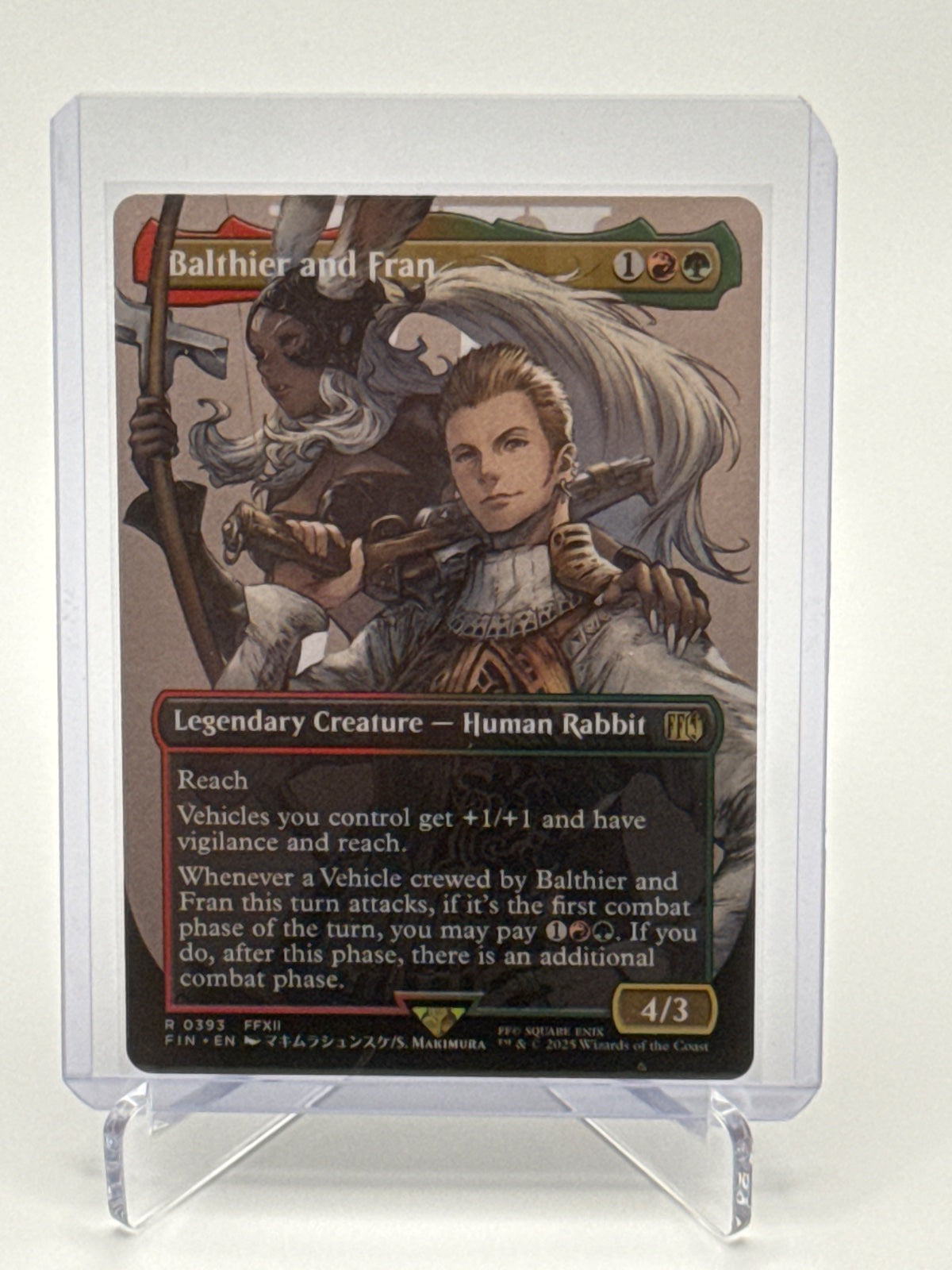 Balthier and Fran (Borderless) (0393) · Normal (Universes Beyond: FINAL FANTASY)