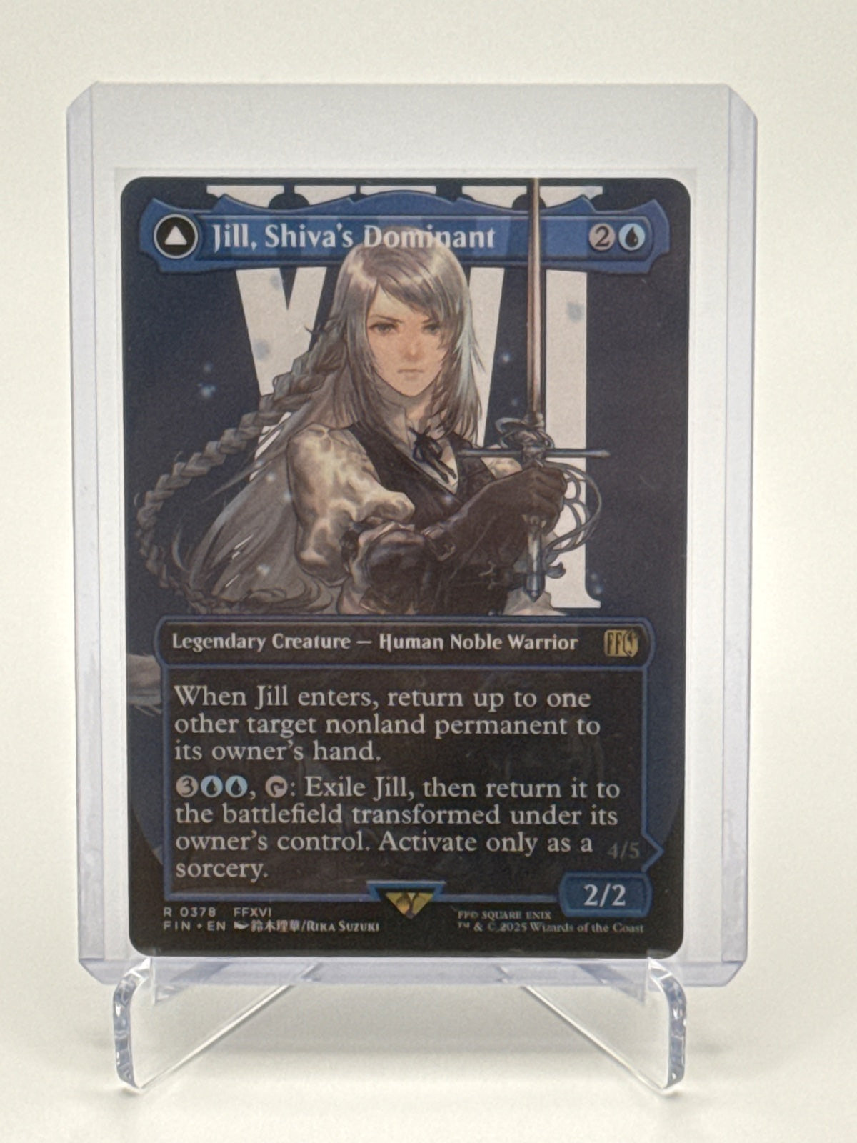 Jill, Shiva's Dominant (Borderless) 378 · Normal (Universes Beyond: FINAL FANTASY)