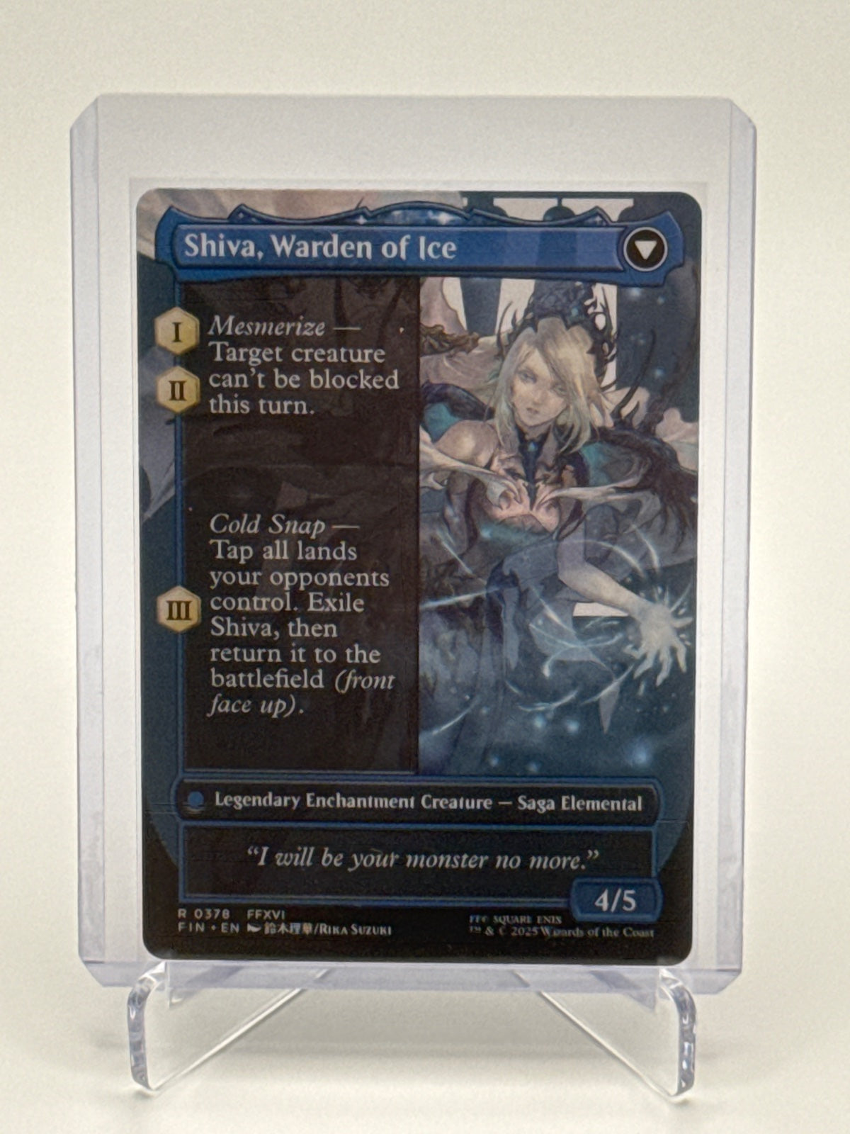Jill, Shiva's Dominant (Borderless) 378 · Normal (Universes Beyond: FINAL FANTASY)