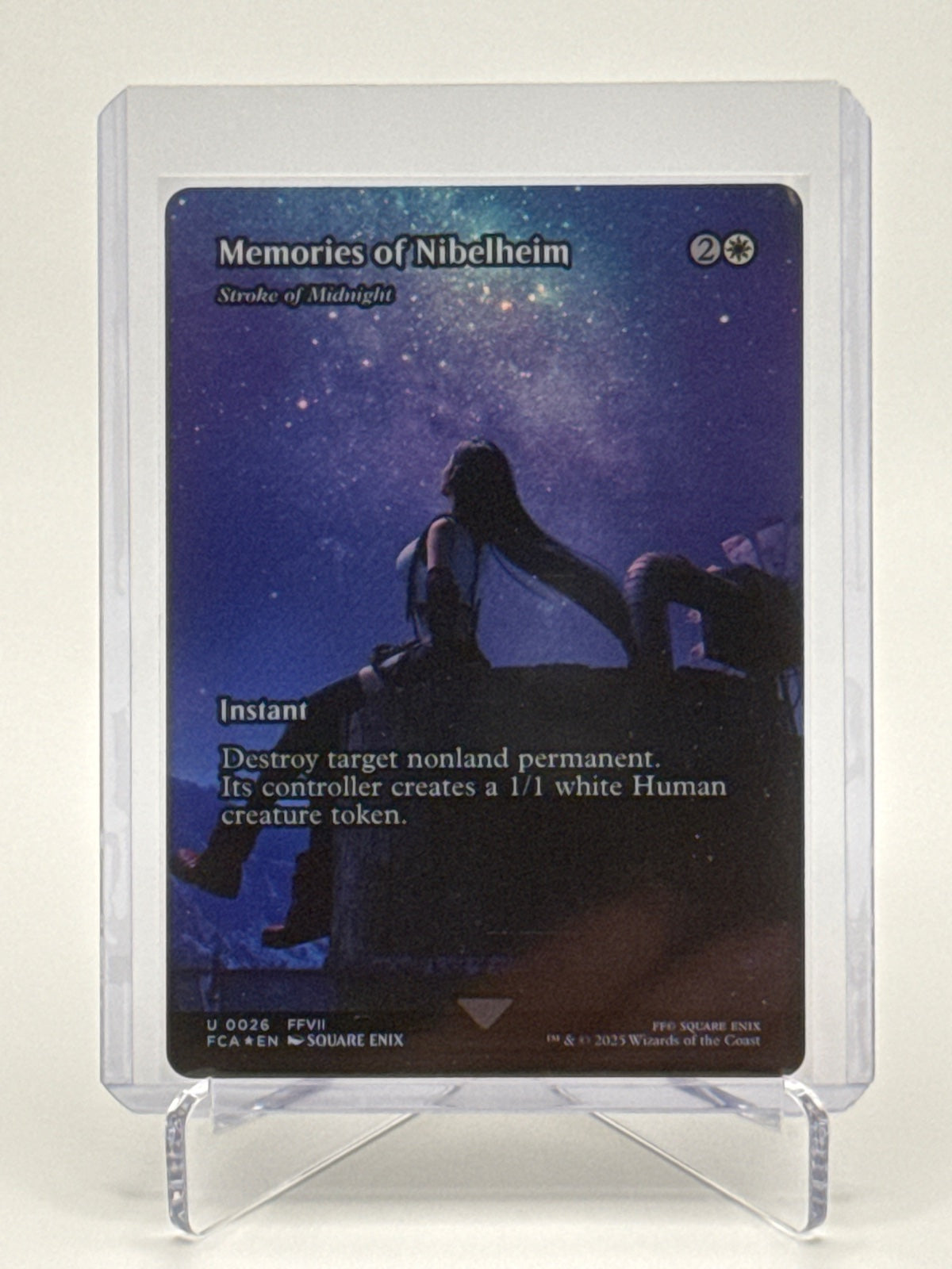 Memories of Nibelheim - Stroke of Midnight (Showcase) 26 · Foil (Universes Beyond: FINAL FANTASY: Through the Ages)