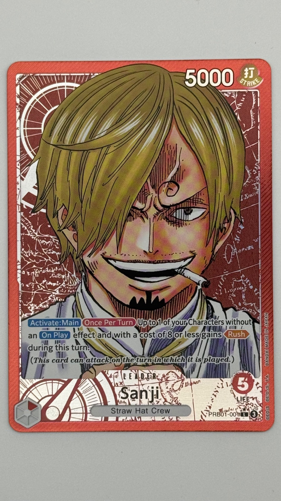 Sanji (PRB01-001) (Alternate Art) (Premium Booster)