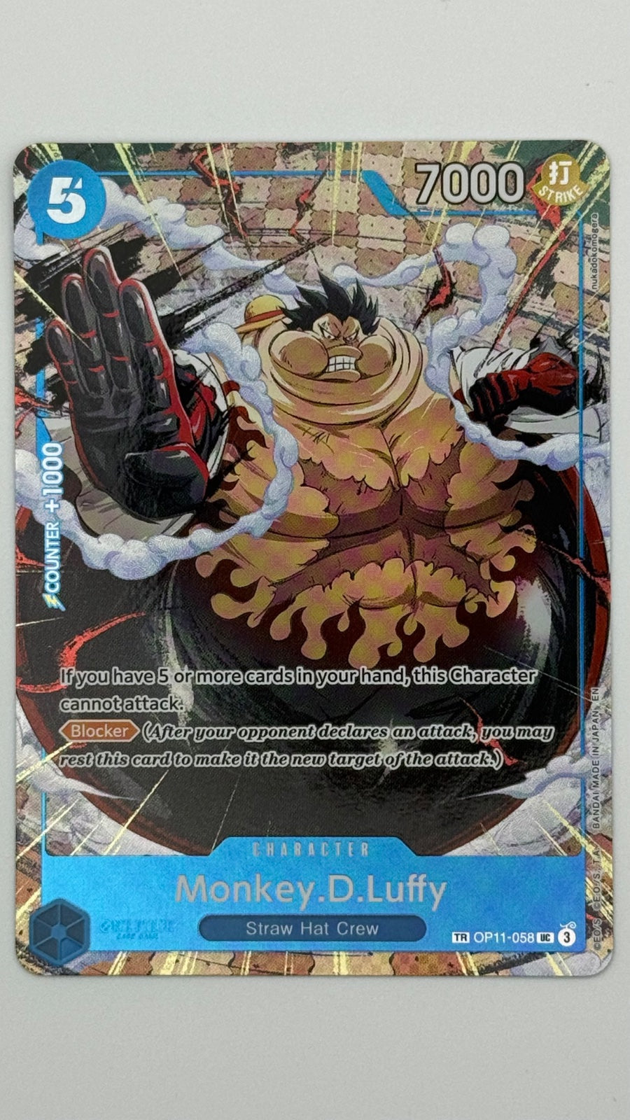 Monkey.D.Luffy - OP11-058 (TR) (Carrying On His Will)