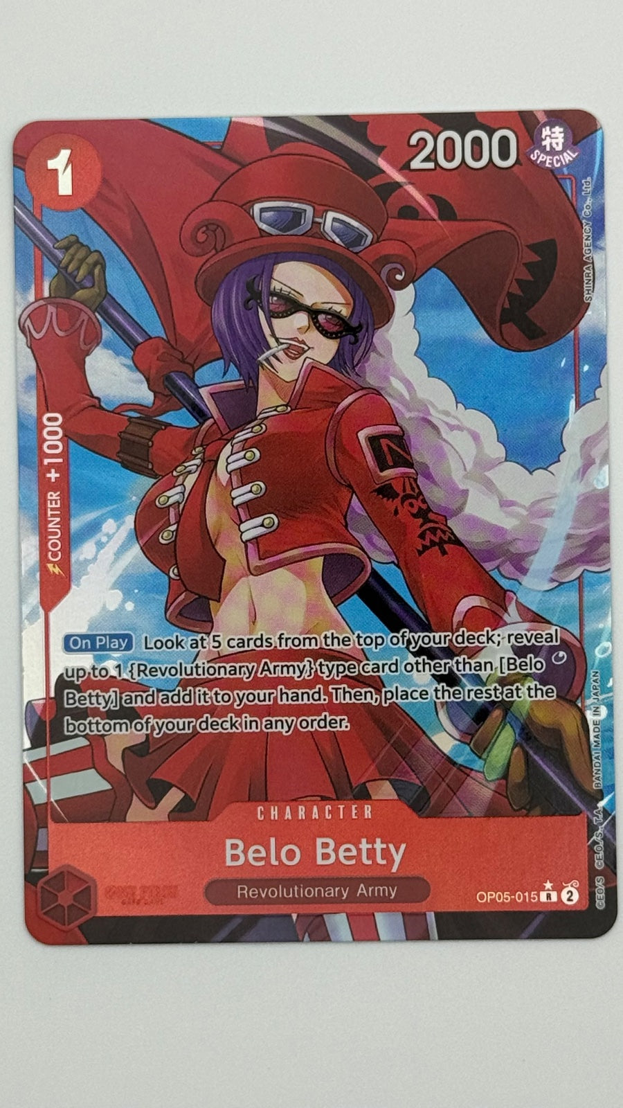 Belo Betty (Alternate Art) OP05-015 (Premium Booster)