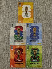 Official Emblems - Full Set - Panini Adrenalyn XL World Cup 2026