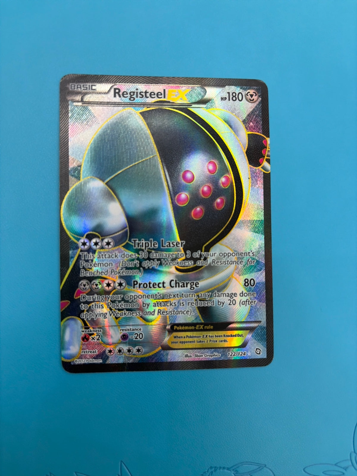 Registeel EX (122 Full Art) (Dragons Exalted)
