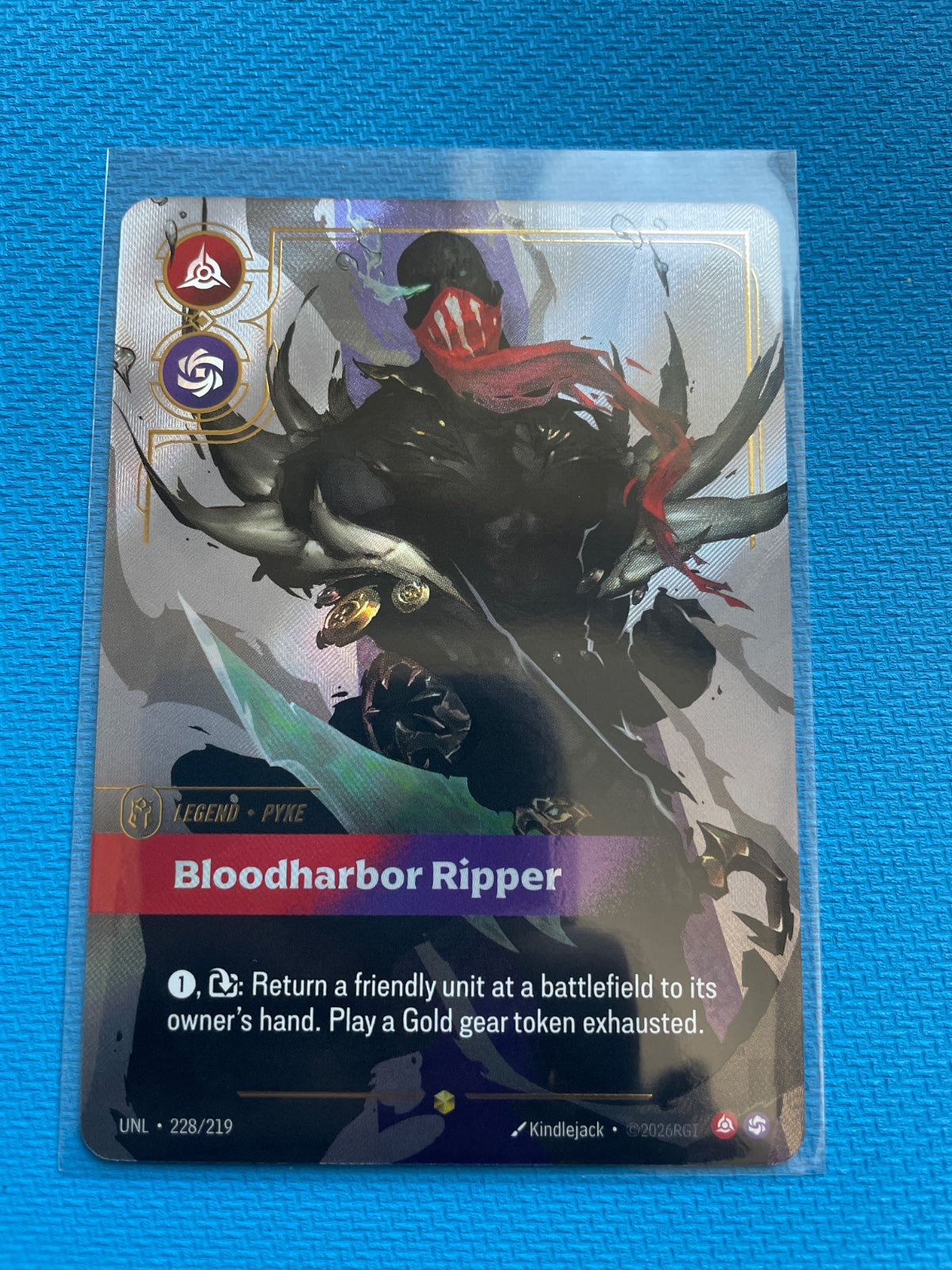 Pyke - Bloodharbor Ripper (Overnumbered) 228/219 (Unleashed)