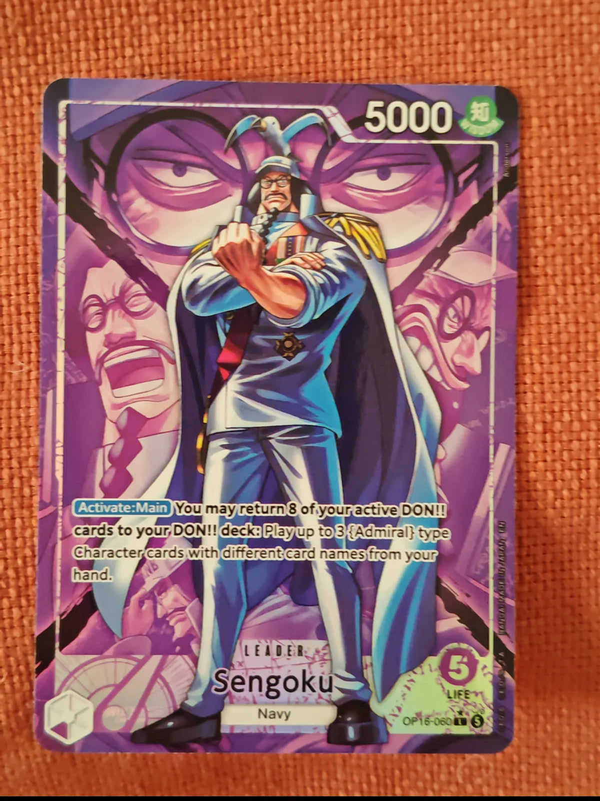 Sengoku (Alternate Art) OP16-060 (The Time of Battle)