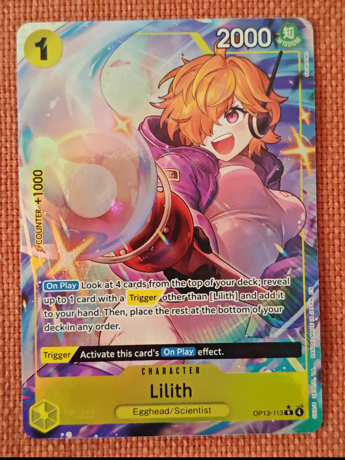 Lilith (Alternate Art) OP13-113 (Carrying On His Will)