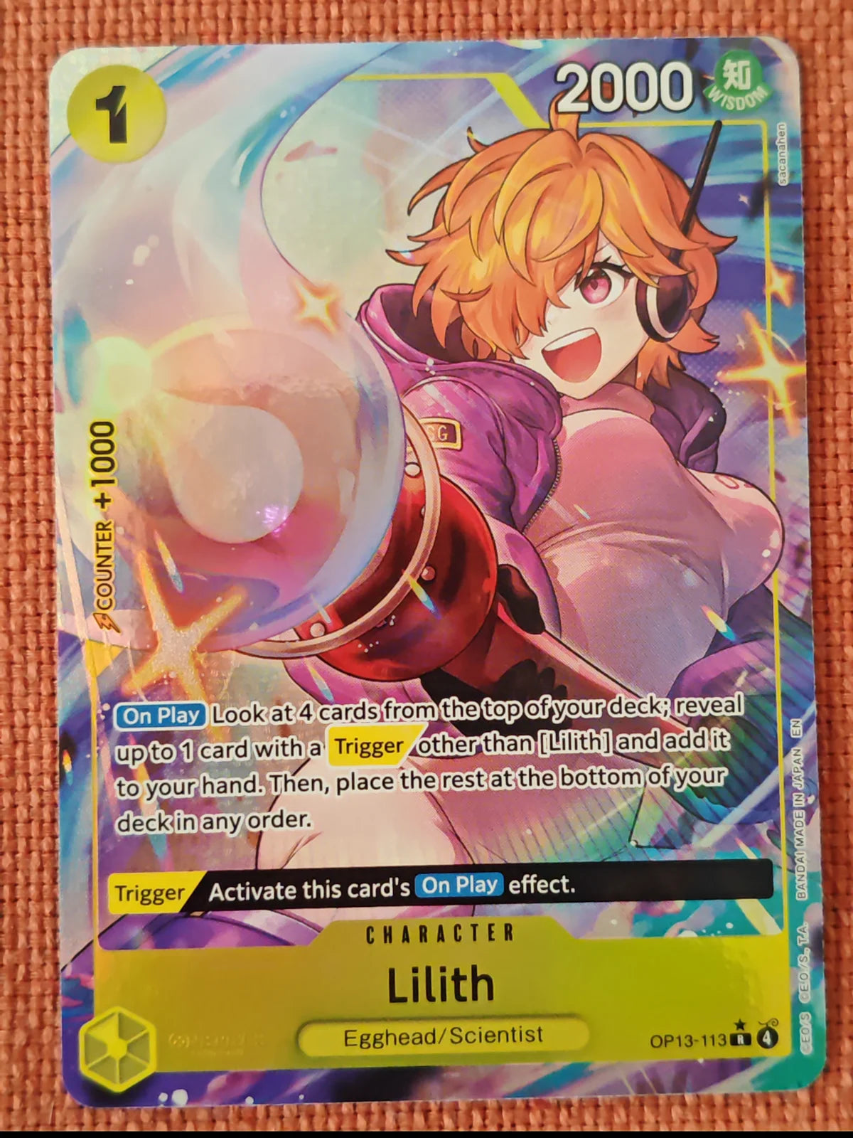 Lilith (Alternate Art) OP13-113 (Carrying On His Will)