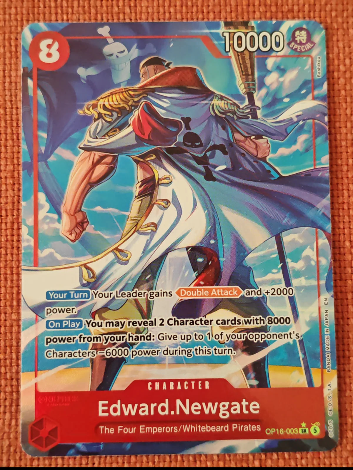 Edward.Newgate (Alternate Art) OP16-003 (The Time of Battle)