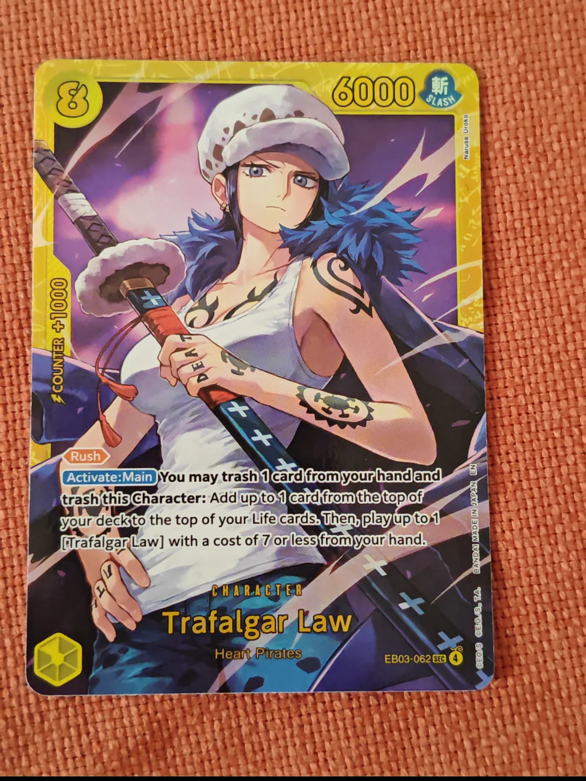 Trafalgar Law EB03-062 (Extra Booster: One Piece Heroine's Edition)
