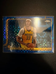 Myles Turner Indiana Pacers #29 Blue x-fractor