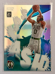2020-21 Panini Donruss Optic - Splash! Jayson Tatum #14 Holo Prizm