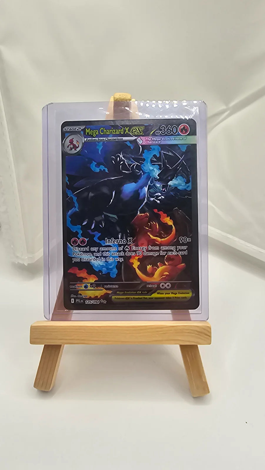Mega Charizard X ex 125/094 (Phantasmal Flames)