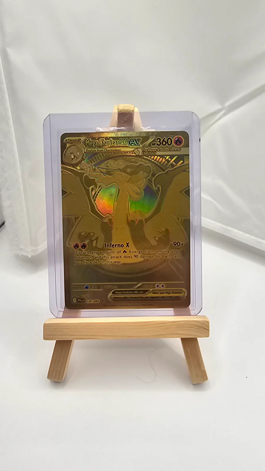 Mega Charizard X ex 130/094 (Phantasmal Flames)