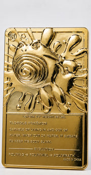 1999 Pokémon x Burger King Gold-Plated Card