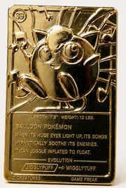 1999 Pokémon x Burger King Gold-Plated Card