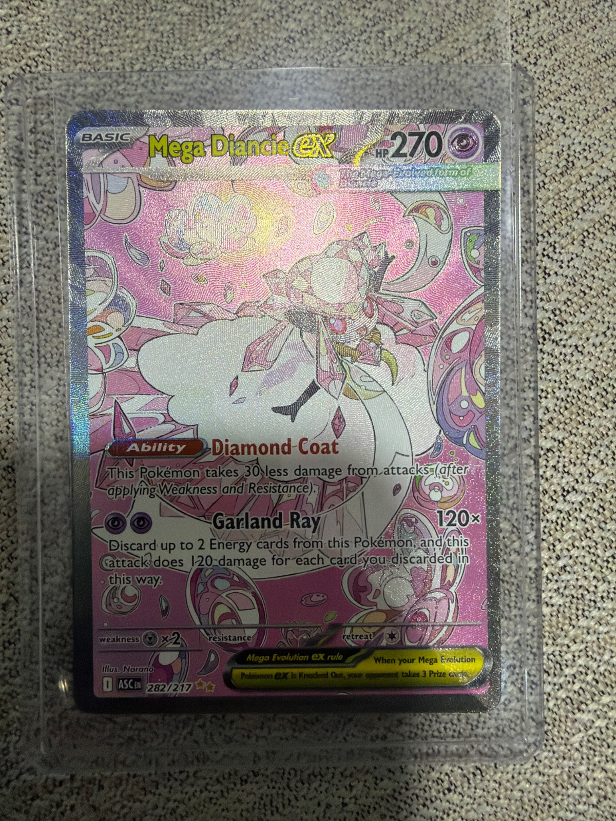 Mega Diancie ex 282/217 (Ascended Heroes)