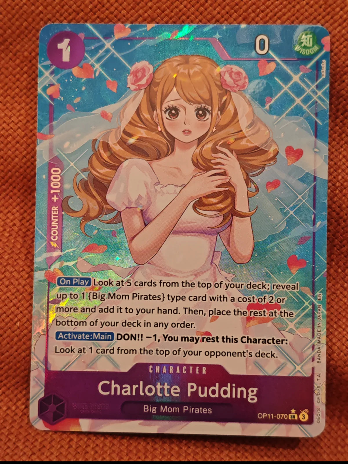Charlotte Pudding (Alternate Art) OP11-070 (A Fist of Divine Speed)