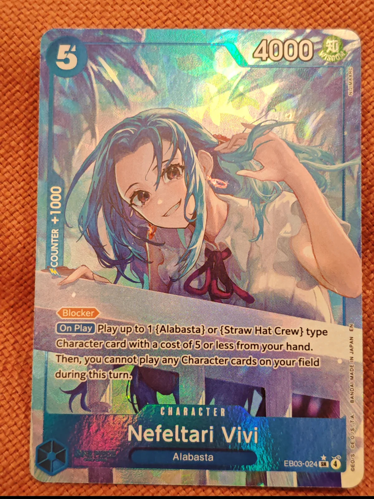 Nefeltari Vivi (024) (Alternate Art) EB03-024 (Extra Booster: One Piece Heroine's Edition)