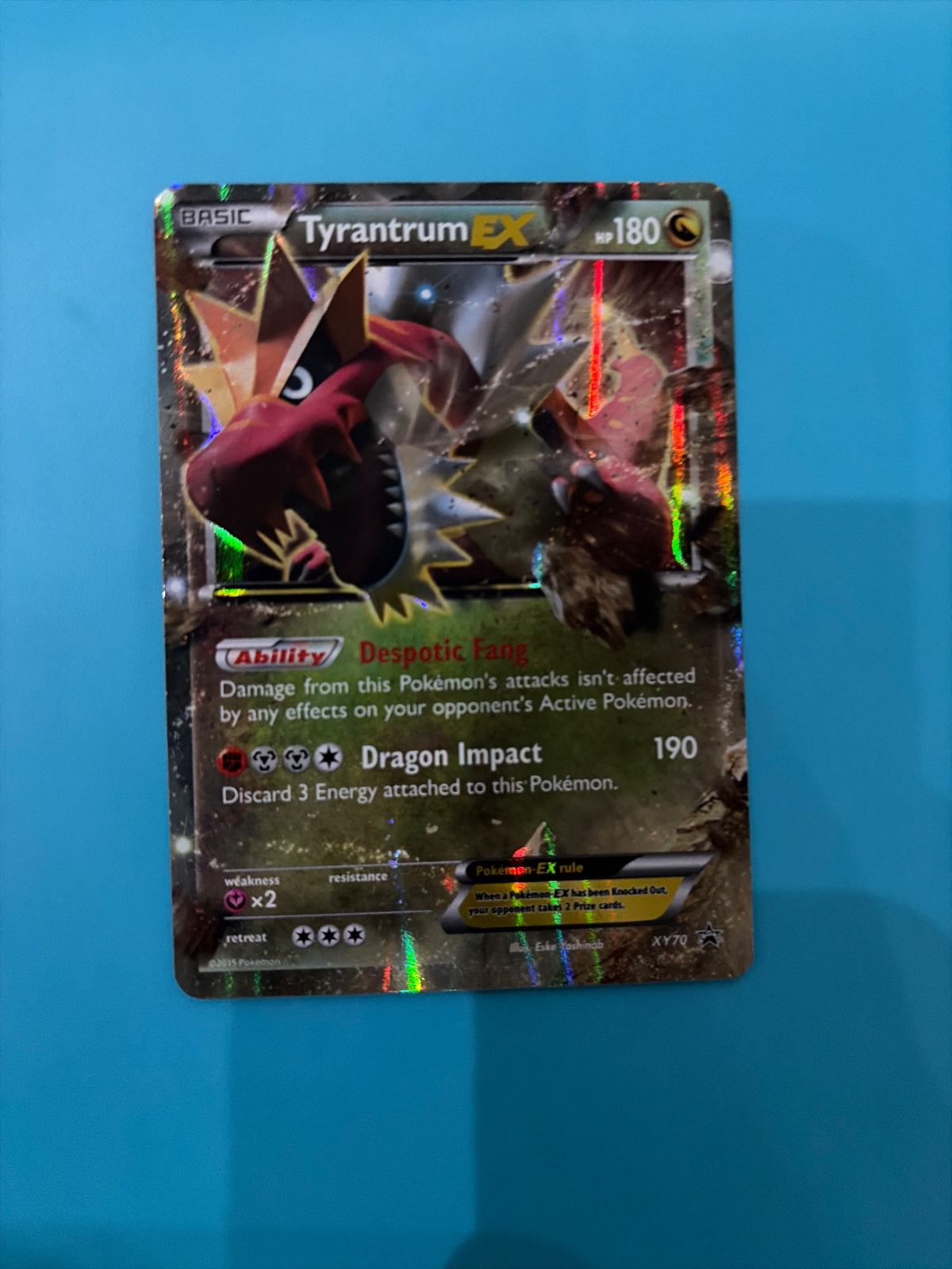 Tyrantrum EX XY70 (XY Promos)