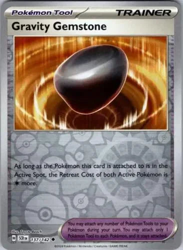 Gravity Gemstone 137/142 · Reverse Holofoil (Stellar Crown)