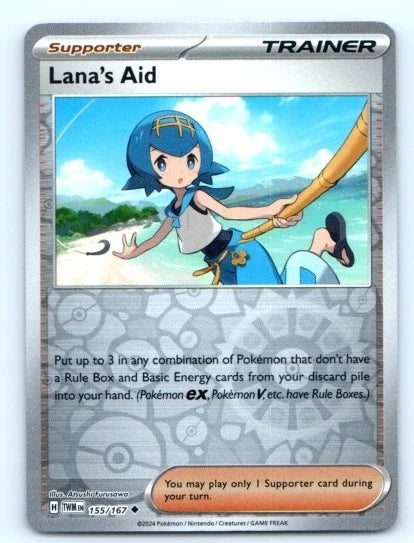 Lana's Aid 155/167 · Reverse Holofoil (Twilight Masquerade)