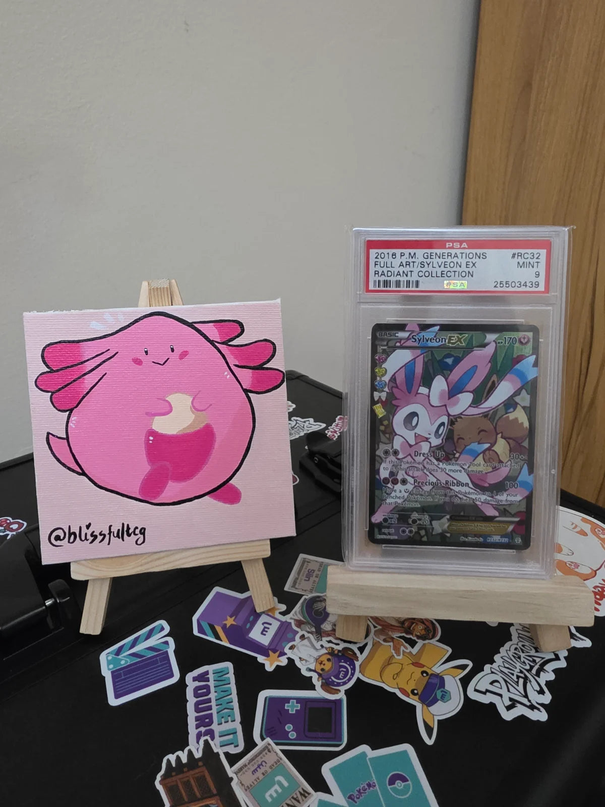 Sylveon EX (Full Art) RC32 (Generations: Radiant Collection) — PSA 9