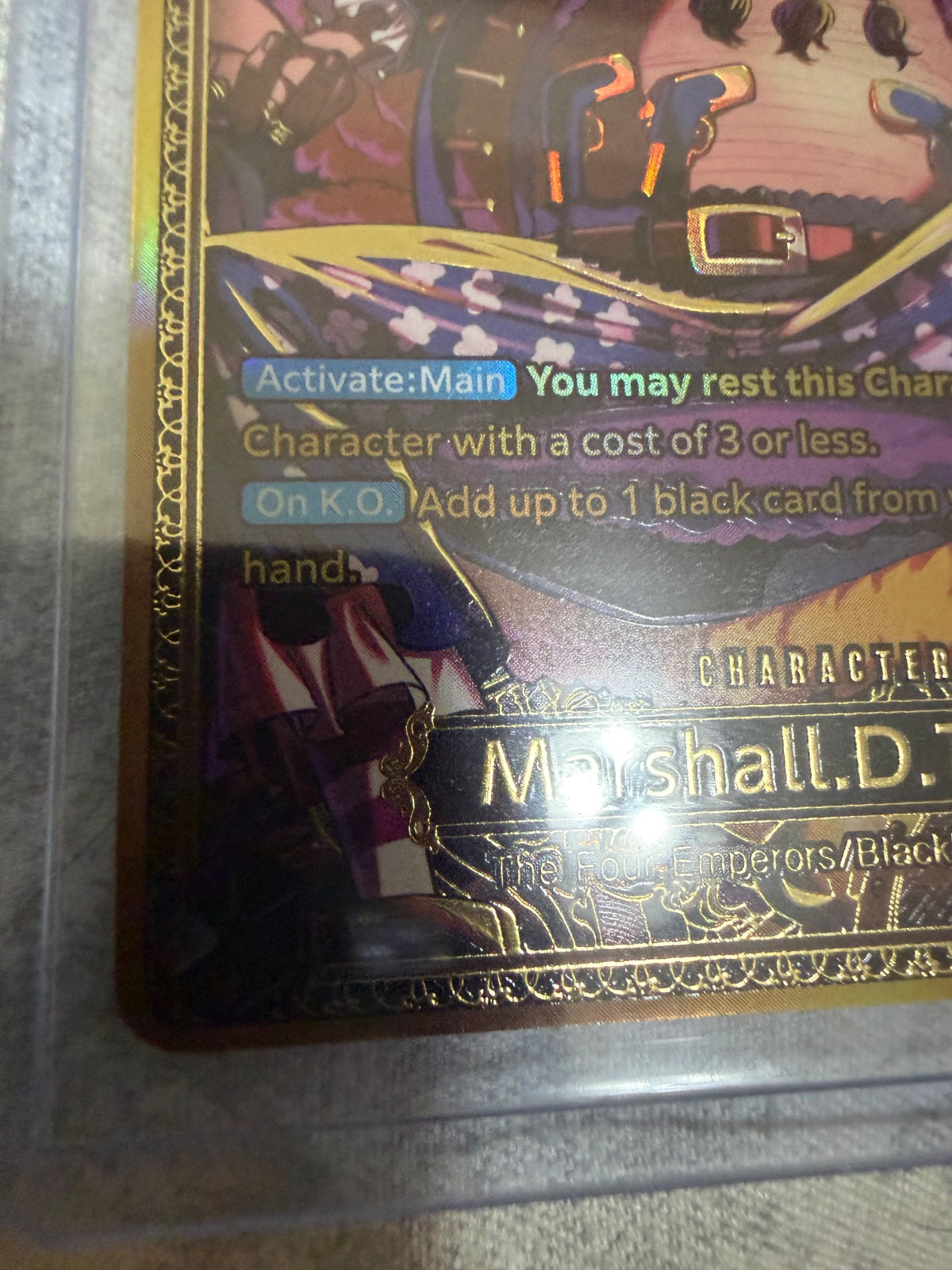 Marshall.D.Teach (SP) ST27-005 (The World's Strongest Warriors)