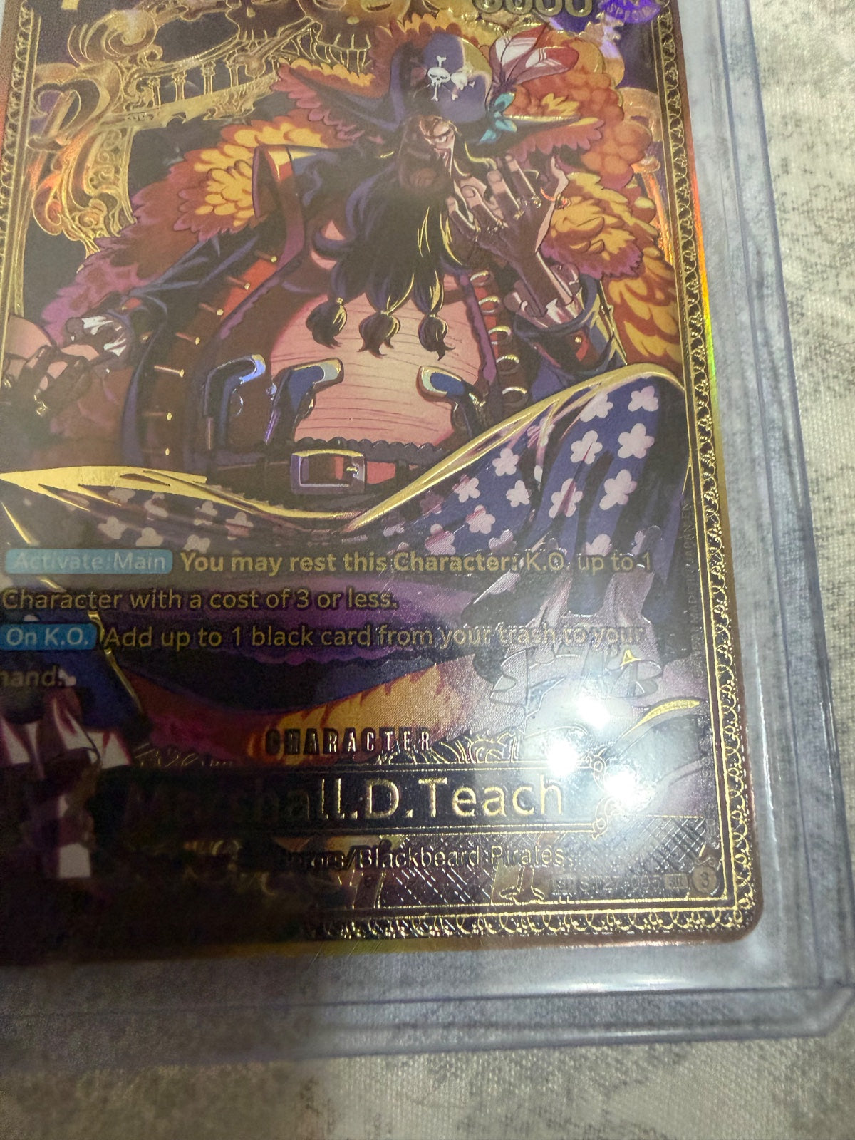 Marshall.D.Teach (SP) ST27-005 (The World's Strongest Warriors)