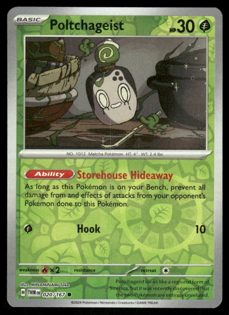 Poltchageist 020/167 · Reverse Holofoil (Twilight Masquerade)