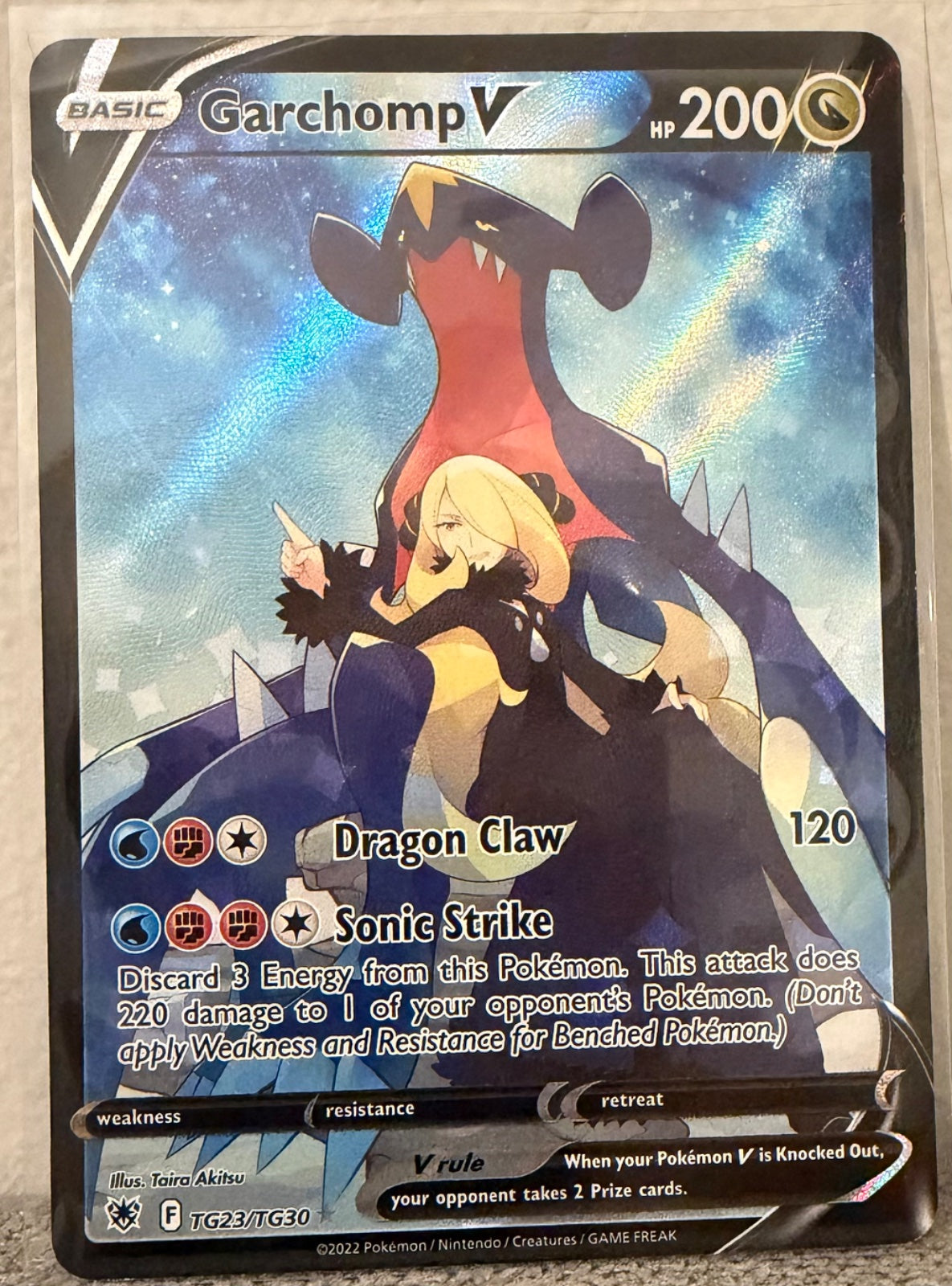 Garchomp V TG23/TG30 – Astral Radiance Trainer Gallery