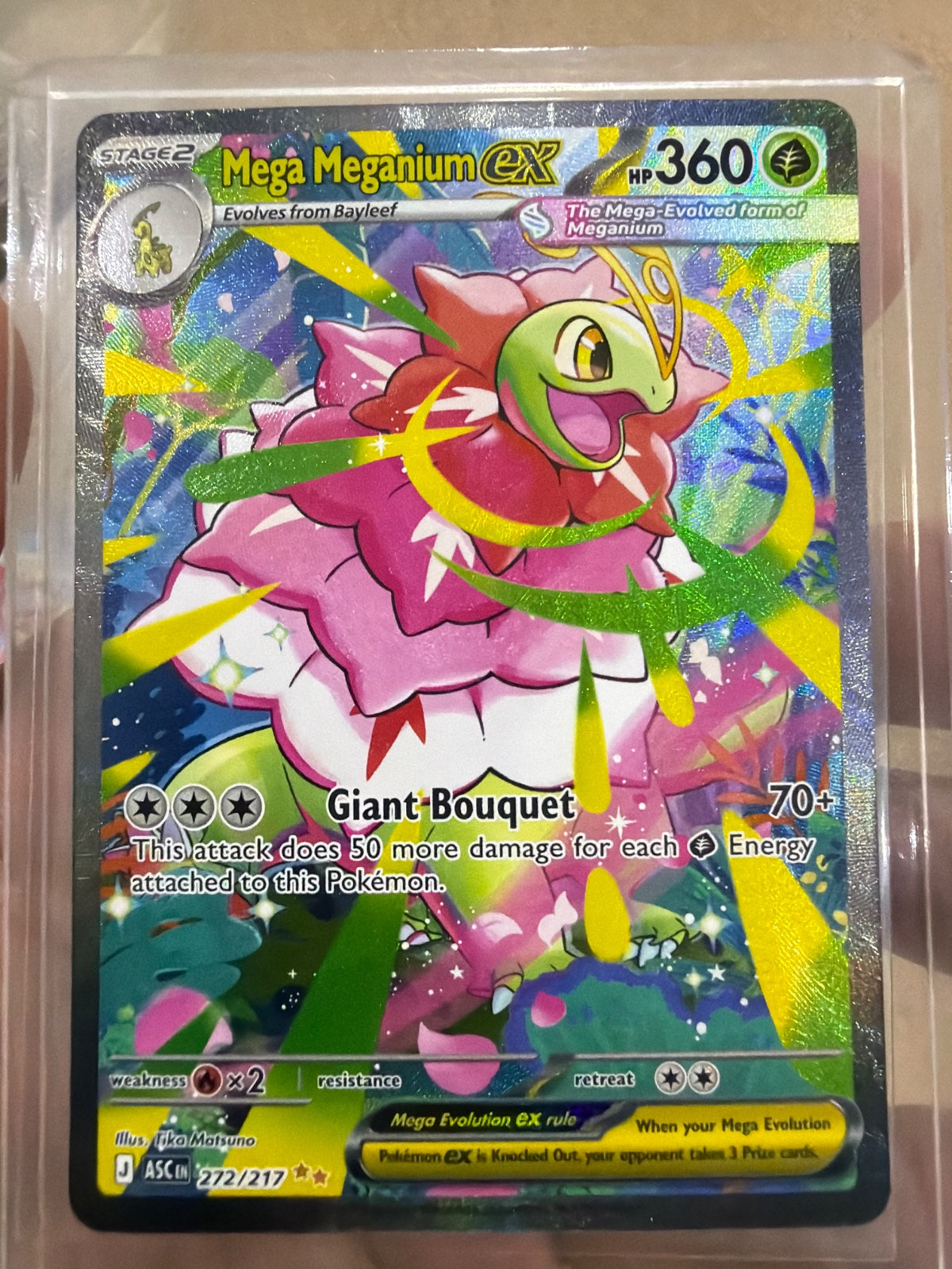 Mega Meganium ex 272/217 (Ascended Heroes)
