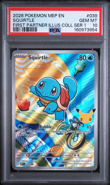 Squirtle 039 (Mega Evolution Promos) — PSA 10