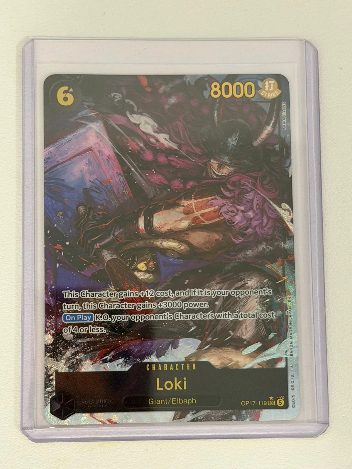 Loki (Alternate Art) OP17-119 (The World's Strongest Warriors)