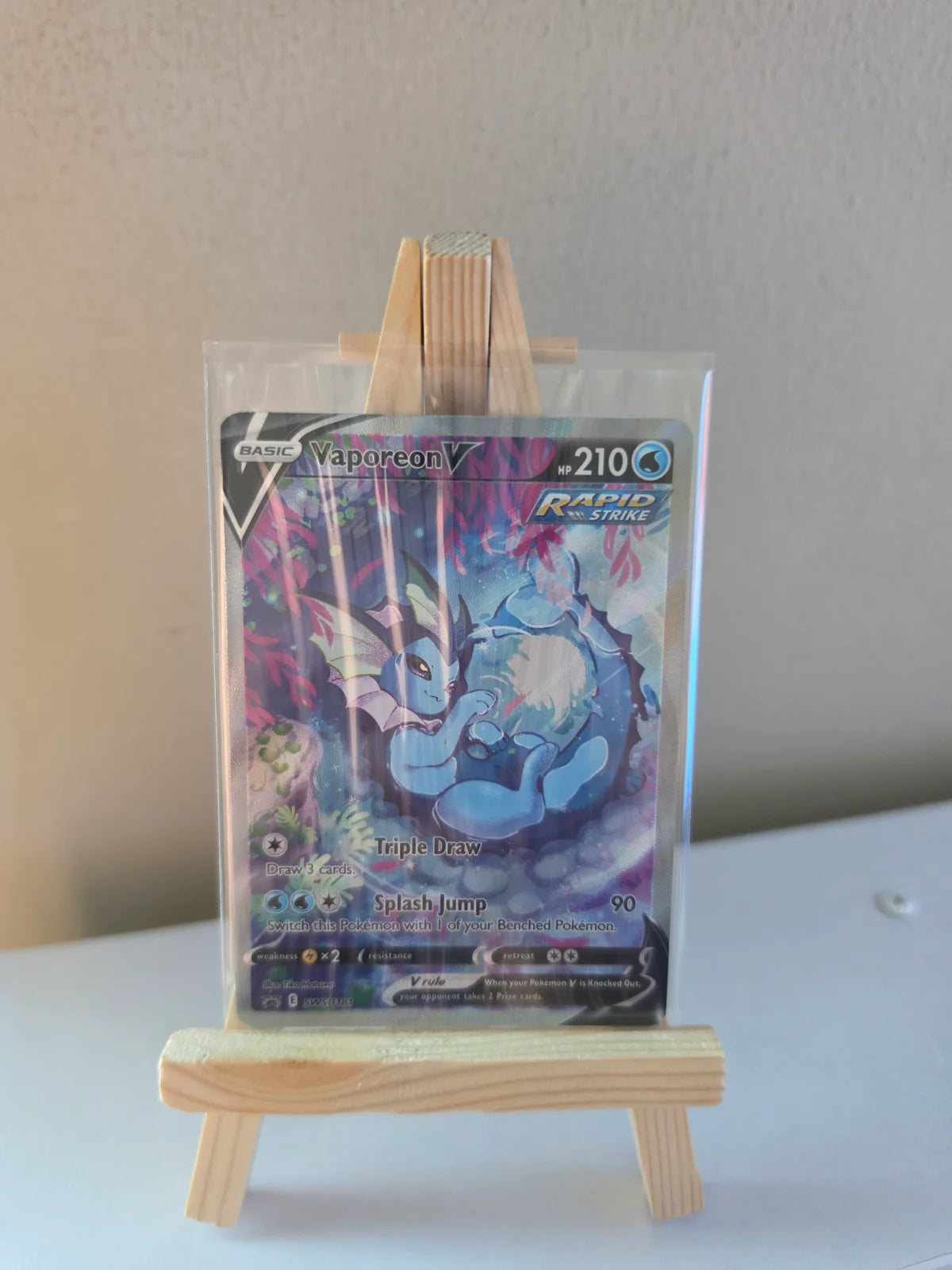 Vaporeon V SWSH181 (Sword & Shield Promo)
