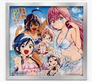 #53 We Never Learn Complete Manga Collection + 2 Author Hand signed acrylic frame ( S\N 007 )