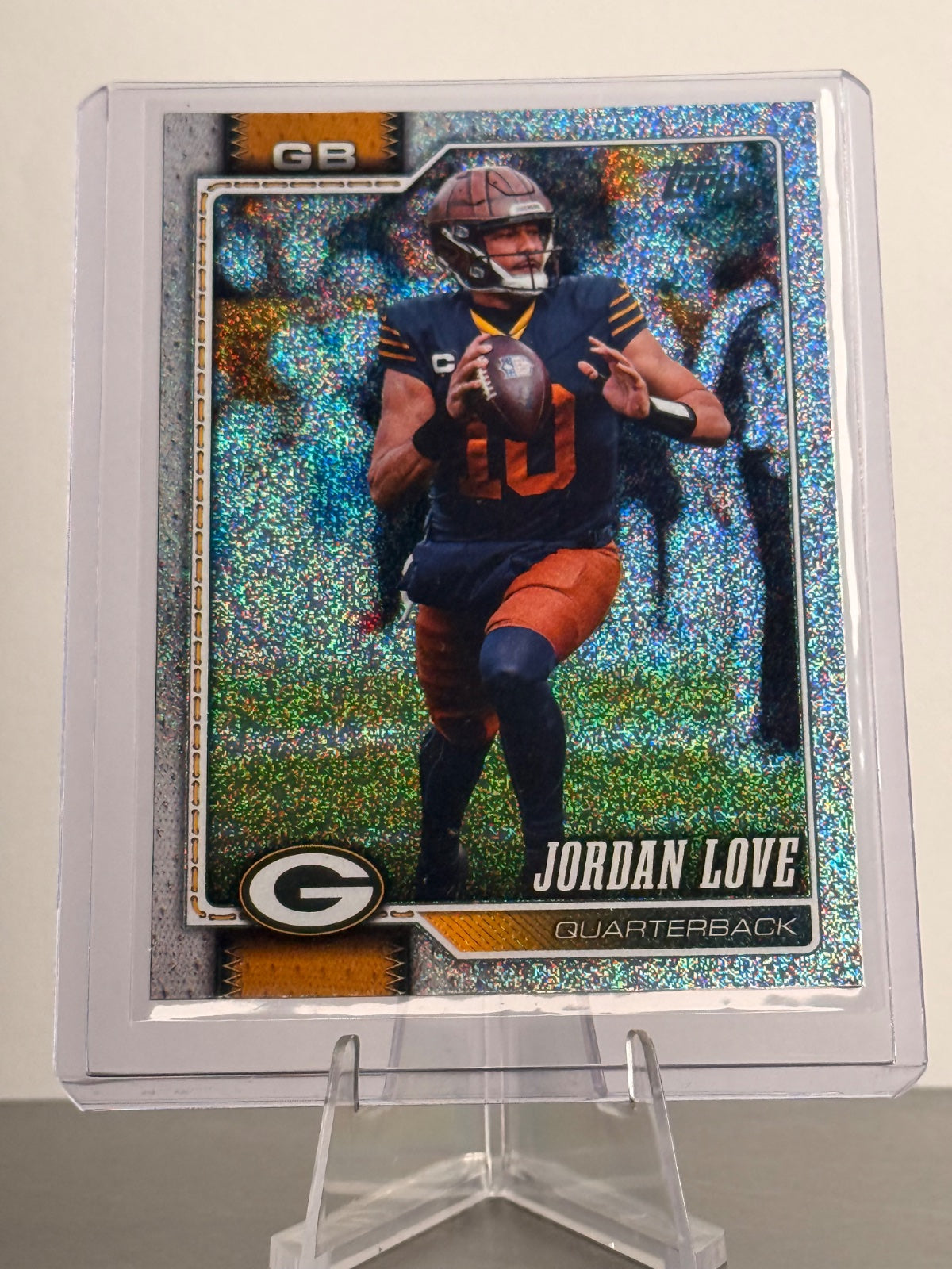 2026 Topps Jordan Love #76 Football Foil – Green Bay Packers