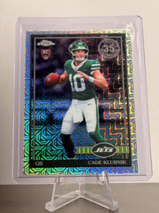2026 Topps Flagship Cade Klubnik RC #91TRC-6 1991 Rookie Chrome Mojo – Jets